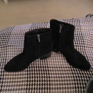 Sam Edelman Black Suede Women’s Ankle Bootie